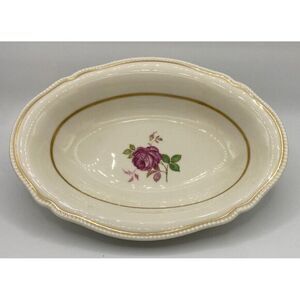 Castleton China Dolly Madison Oval‎ Vegetable Serving Bowl U.S.A.